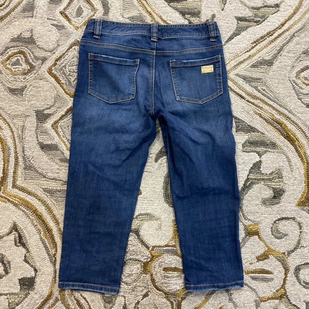 💕 Michael Kors cropped jeans sz 4 x 19.5 nice 💕